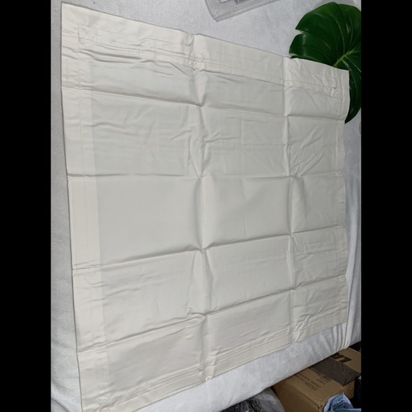 NIB Hotel Collection Contrast Flange (1) European Sham in 2 Tone Pear - Picture 7 of 12